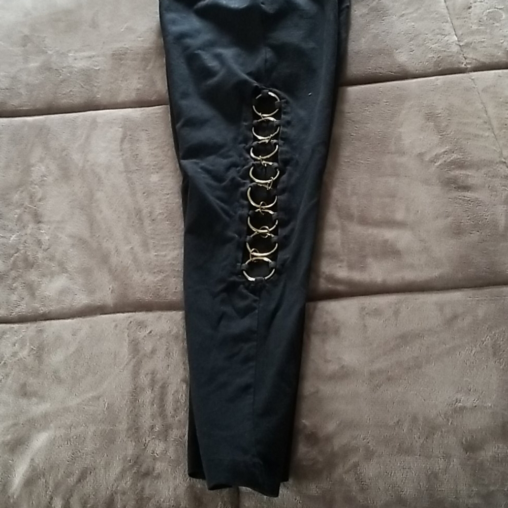 Vintage Gold Hoop leggings